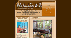 Desktop Screenshot of palmbeachshipmodels.com